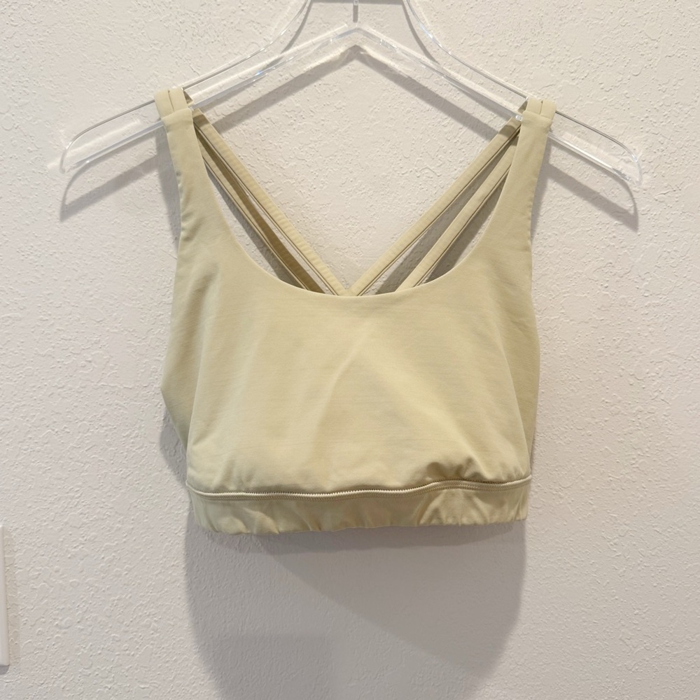 LULULEMON Energy Bra in Green Size 10‎